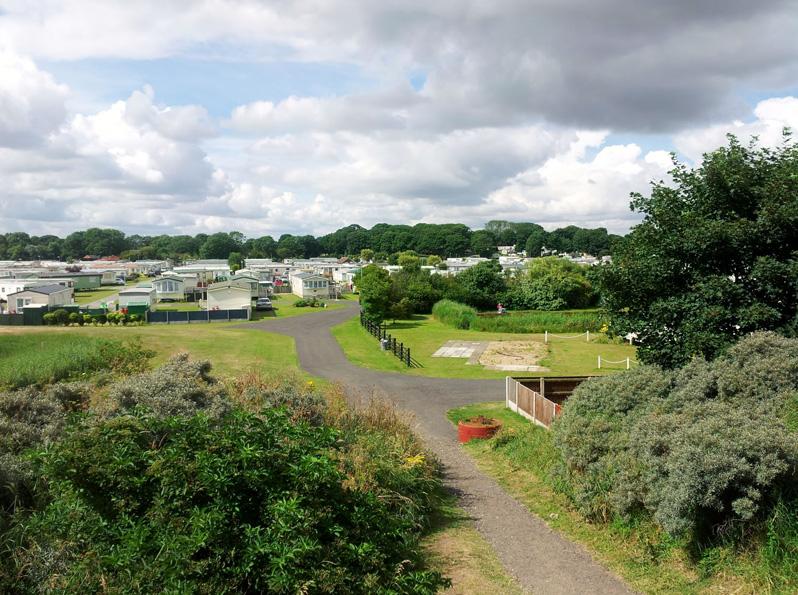 New Inn Caravan park Saltfleet